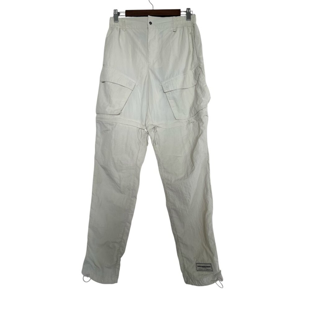 The Giving Movement Detachable Cargo Pants Women XS-S White Off Gorpcore Outdoor - Picture 3 of 16